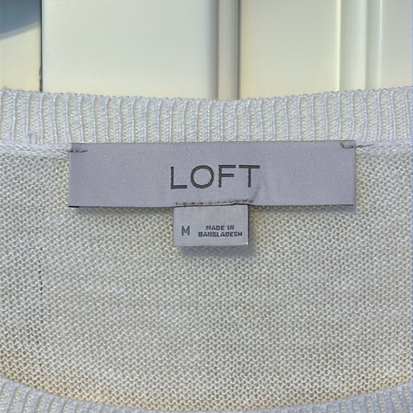 Loft SUNSET light Sweater Size M - Picture 4 of 5